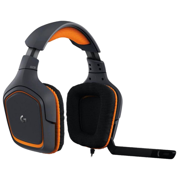 Căști Logitech G231 Black Cu fir/ Gaming photo 1 Căști Logitech G231 Black Cu fir/ Gaming photo 1