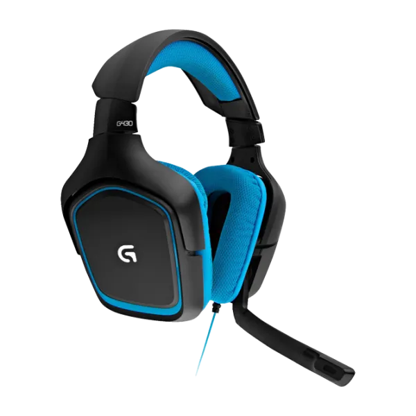 Căști Logitech G430 Black Cu fir/ Gaming photo 1