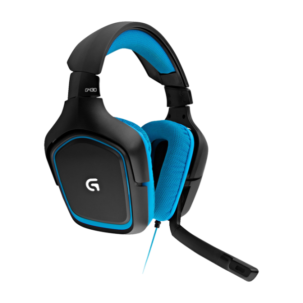Căști Logitech G430 Black Cu fir/ Gaming photo 1