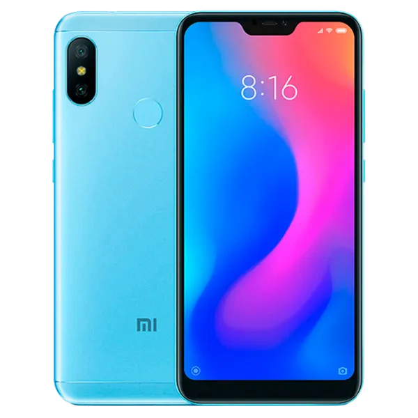 Xiaomi Mi A2 Lite 4 GB/ 64 GB/ Dual SIM/ Blue photo 1 Xiaomi Mi A2 Lite 4 GB/ 64 GB/ Dual SIM/ Blue photo 1