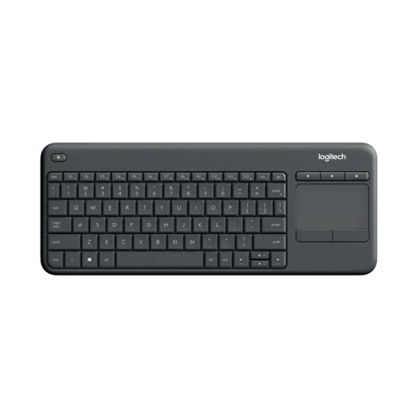 Клавиатура Logitech K400 Беспроводные/ Черный photo 1