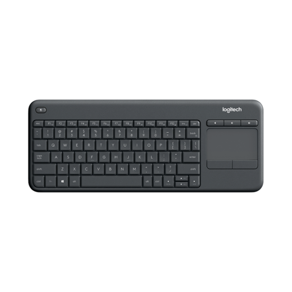 Клавиатура Logitech K400 Беспроводные/ Черный photo 1
