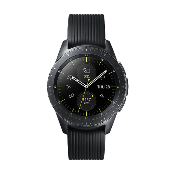 Ceas inteligent Samsung Galaxy Watch 1.65"/ R810/ Midnight Black photo 1 Ceas inteligent Samsung Galaxy Watch 1.65"/ R810/ Midnight Black photo 1