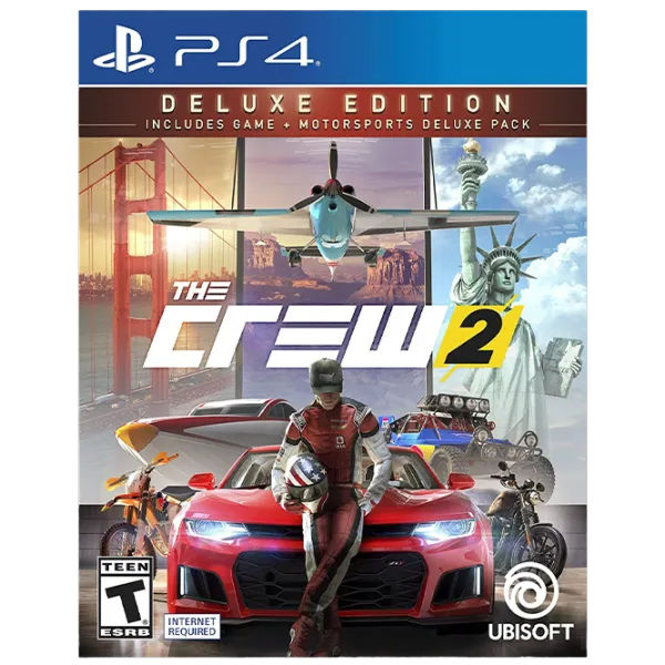 The Crew 2 Deluxe Edition Game for PlayStation 4 photo 1  The Crew 2 Deluxe Edition Game for PlayStation 4 photo 1