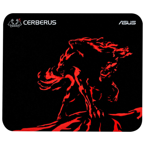 Covoraș pentru mouse Asus Cerebus Red Black photo 1