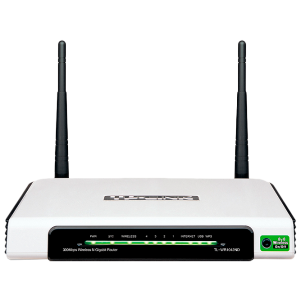Wi-Fi Router TP-Link TL-WR1042ND 300 Mbit/ s/ White photo 1 Wi-Fi Router TP-Link TL-WR1042ND 300 Mbit/ s/ White photo 1