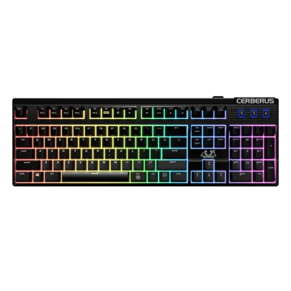 Tastatură Asus Cerberus Mech RGB Cu fir/ Black photo 1