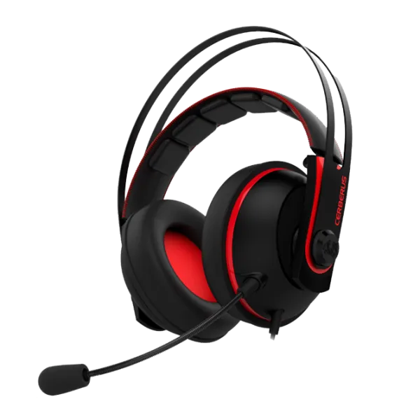 Căști Asus Cerberus Red Cu fir/ Gaming photo 1
