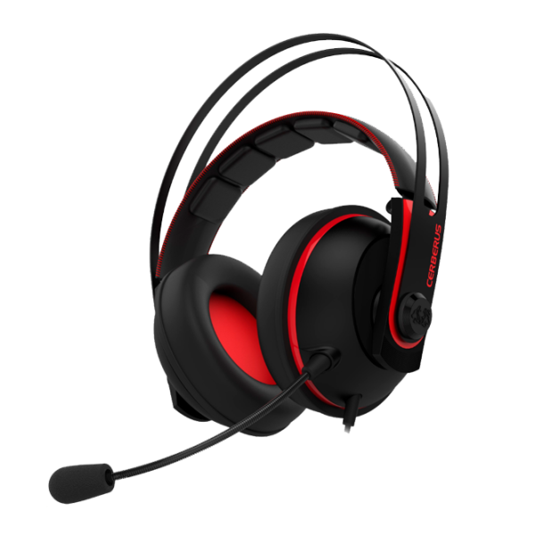 Căști Asus Cerberus Red Cu fir/ Gaming photo 1