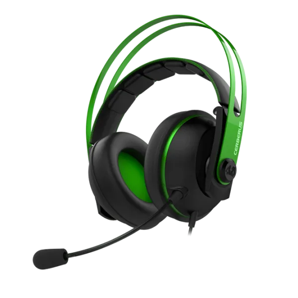 Căști Asus Cerberus Green Cu fir/ Gaming photo 1
