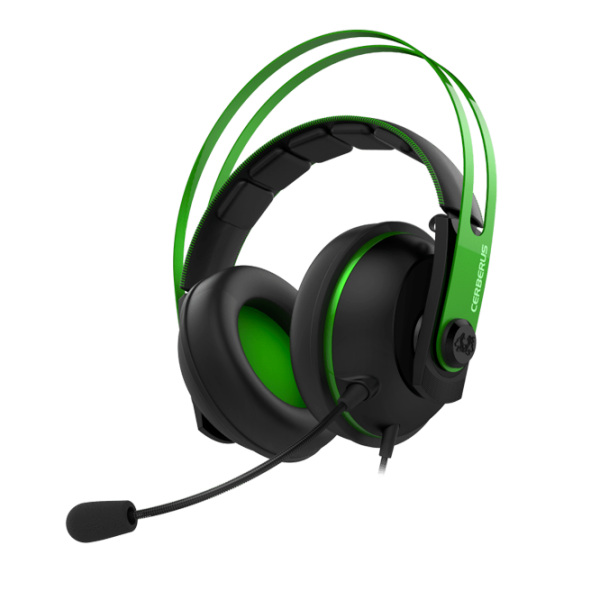Căști Asus Cerberus Green Cu fir/ Gaming photo 1