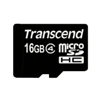 Карта памяти Transcend 16 ГБ MicroSD Card/ Class 4