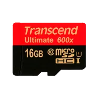 Card memorie Transcend 16 GB MicroSD Card/ UHS-I (600X)