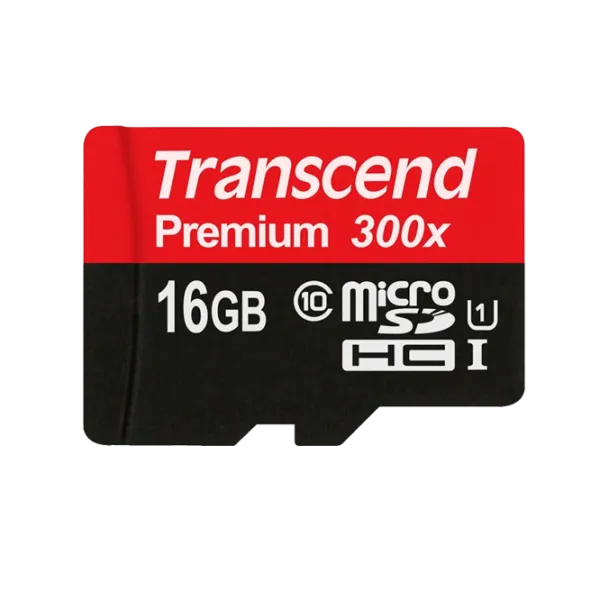 Card memorie Transcend 16 GB MicroSD Card/ UHS-I (300X) photo 1