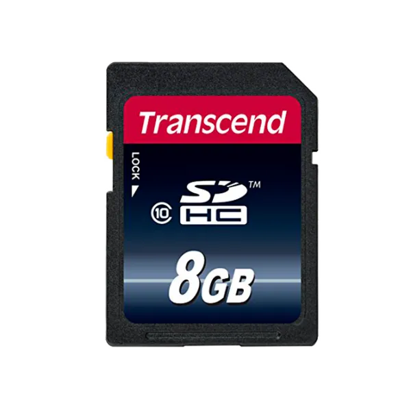 Memory Card Transcend SD Card 8 GB SD Card/ Class10 photo 1