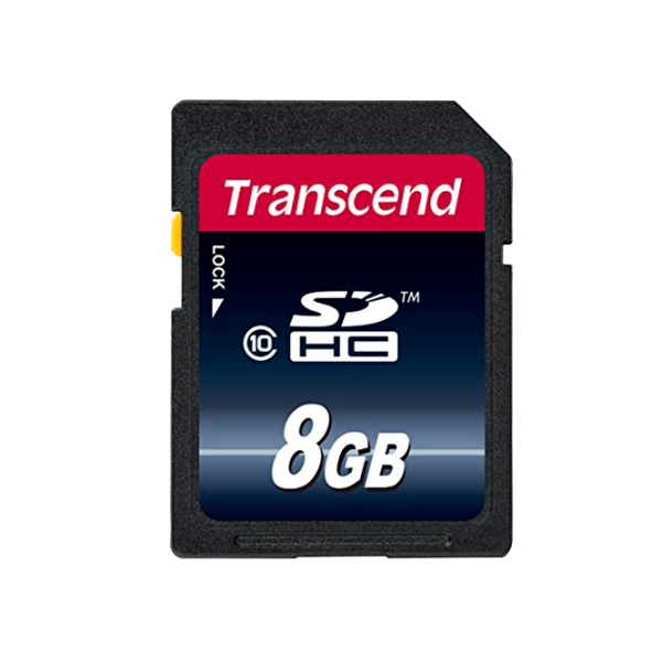 Memory Card Transcend SD Card 8 GB SD Card/ Class10 photo 1