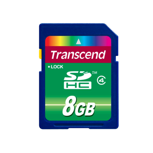 Memory Card Transcend SD Card 8 ГБ SD Card/ Class 4 photo 1