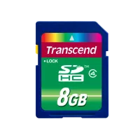 Memory Card Transcend SD Card 8 ГБ SD Card/ Class 4