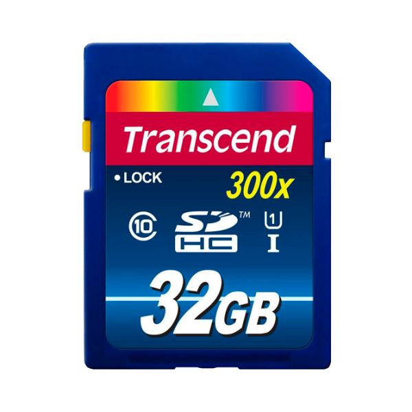 Memory Card Transcend SD Card 32 ГБ SD Card/ UHS-I (300X) photo 1