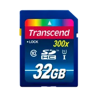 Memory Card Transcend SD Card 32 GB SD Card/ UHS-I (300X)