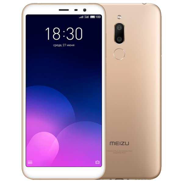 Meizu M6T 3 ГБ/ 32 ГБ/ Dual SIM/ Золотой photo 1 Meizu M6T 3 ГБ/ 32 ГБ/ Dual SIM/ Золотой photo 1