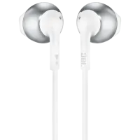 Căști JBL T205 Chrome Silver Cu fir/ Personal