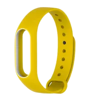 Xiaomi Mi Band 2 Bratara Yellow-White 10.6 mm/ Белый Желтый