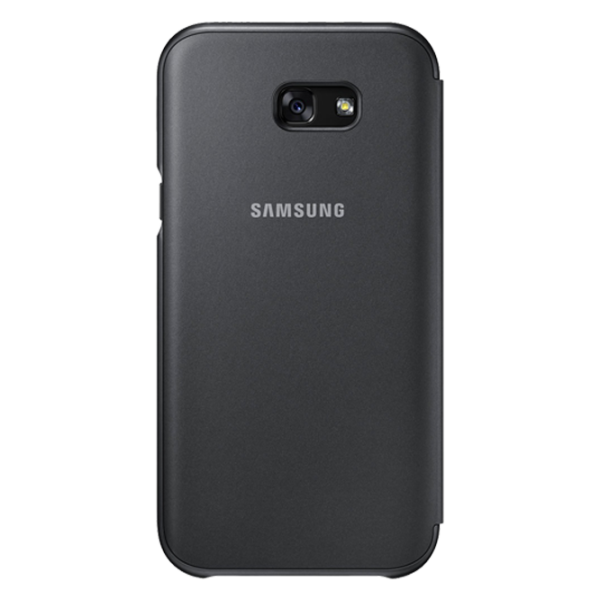 Husă pentru smartphone Samsung Galaxy J7 (2017) Samsung/ Flip Cover/ PU/ Neon Black photo 1