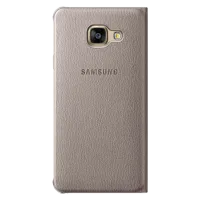 Чехол для смартфона Samsung Galaxy A3 (2016) Samsung/ Flip Wallet/ PP/ Золотой