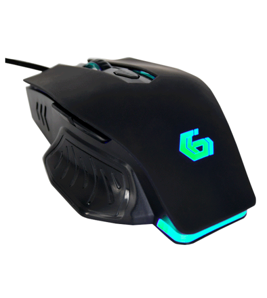 Mouse Gembird MUSG-08 USB/ Black photo 1