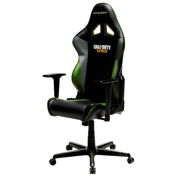Scaun Gaming DXRacer Racing Call Of Duty Green Black photo 1