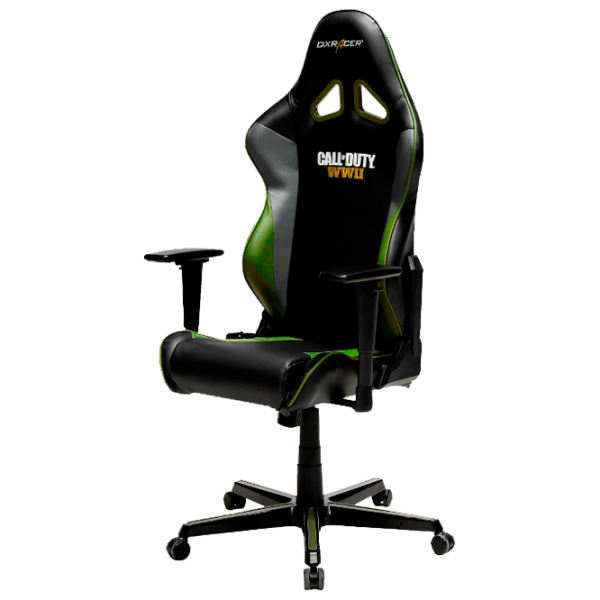 Scaun Gaming DXRacer Racing Call Of Duty Green Black photo 1