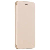 Чехол для смартфона Apple iPhone 7/ 8 Hoco/ Flip Cover/ Экокожа/ Золотой