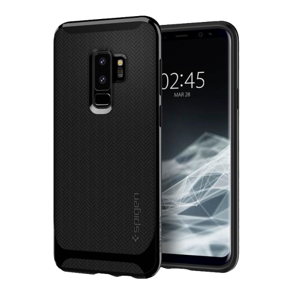 Husa Samsung Galaxy S9 Plus Spigen Back/ TPU/PC/ Black photo 1