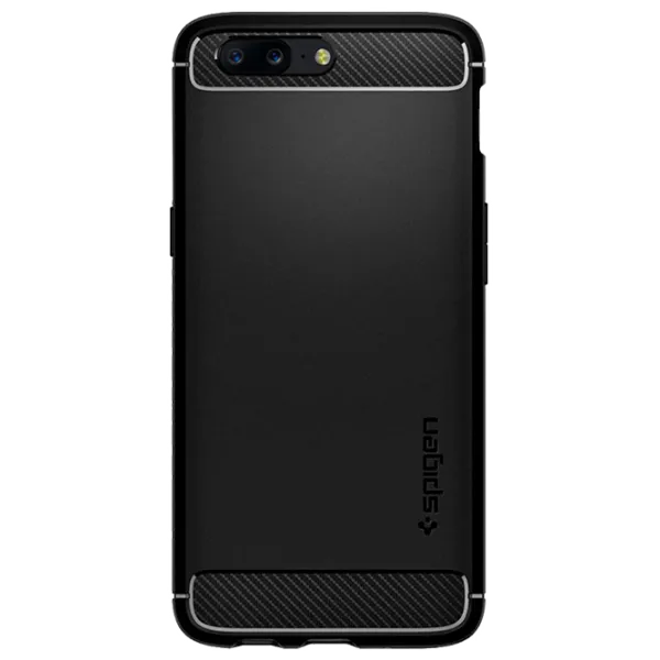 Husă pentru smartphone OnePlus 5 Spigen/ Back/ TPU/ Black photo 1