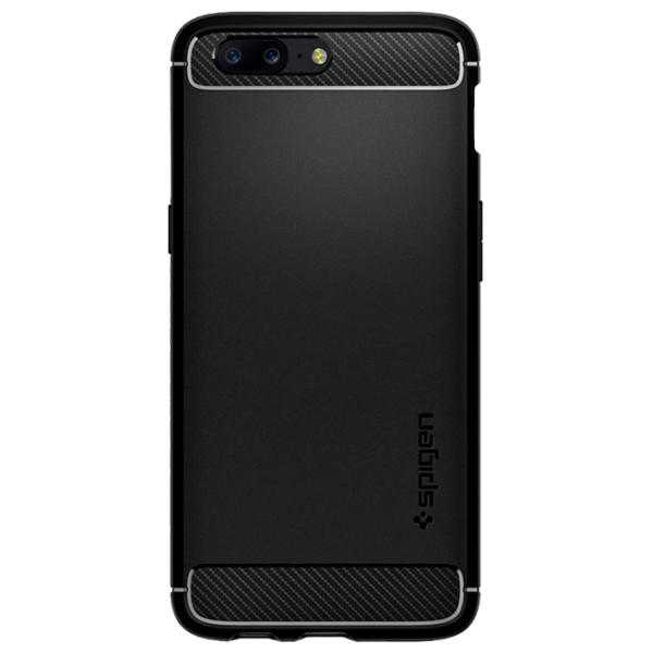 Husă pentru smartphone OnePlus 5 Spigen/ Back/ TPU/ Black photo 1