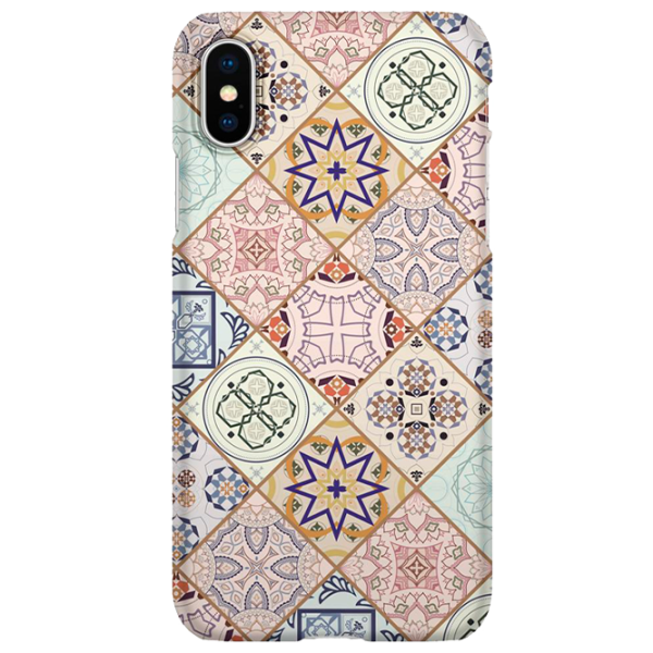 Husă pentru smartphone Apple iPhone X Spigen/ Back/ PC/ Arabesque White photo 1 Husă pentru smartphone Apple iPhone X Spigen/ Back/ PC/ Arabesque White photo 1