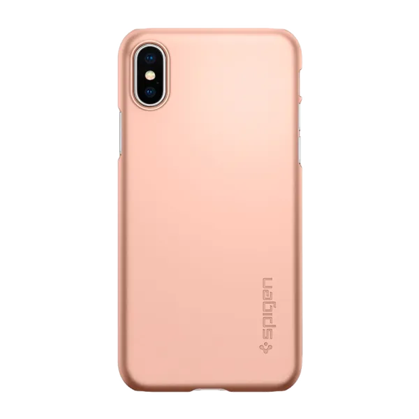 Husă pentru smartphone Apple iPhone X Spigen/ Back/ PC/ Blush Gold photo 1 Husă pentru smartphone Apple iPhone X Spigen/ Back/ PC/ Blush Gold photo 1