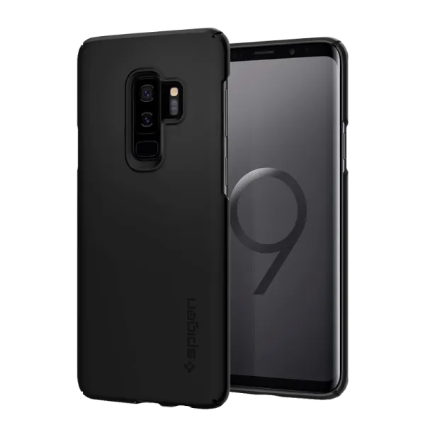 Husa Samsung Galaxy S9 Plus Spigen Back Ultra Thin/ PC/ Black photo 1