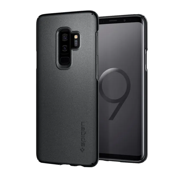 Husa Samsung Galaxy S9 Plus Spigen Back Ultra Thin/ PC/ Graphite Gray photo 1