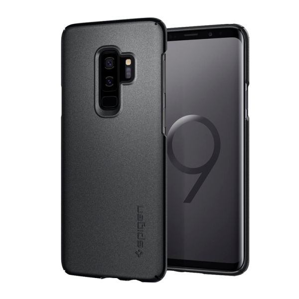 Husa Samsung Galaxy S9 Plus Spigen Back Ultra Thin/ PC/ Graphite Gray photo 1