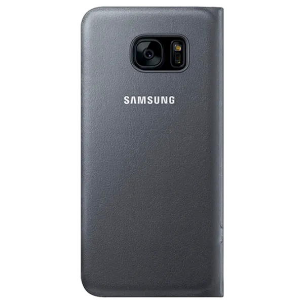 Чехол для смартфона Samsung Galaxy S7 Edge Samsung/ LED Flip Wallet/ PU/ Черный photo 1