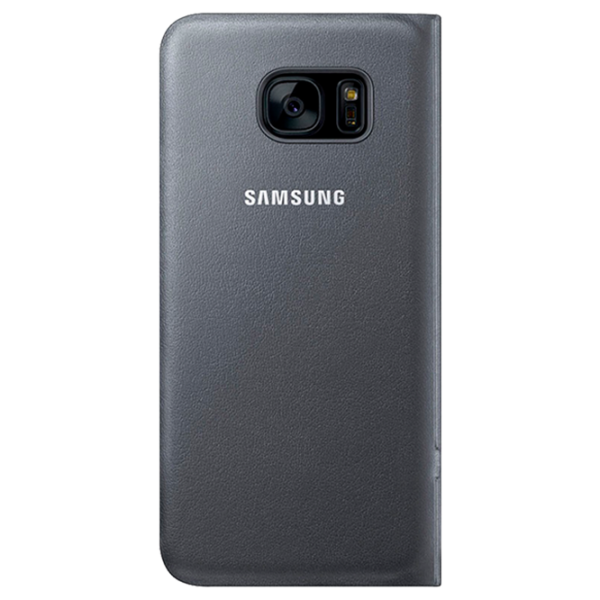 Чехол для смартфона Samsung Galaxy S7 Edge Samsung/ LED Flip Wallet/ PU/ Черный photo 1