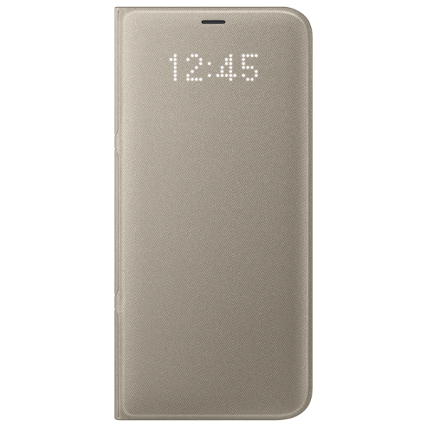 Чехол для смартфона Samsung Galaxy S8 Samsung/ LED Flip Wallet/ PU/ Золотой photo 1