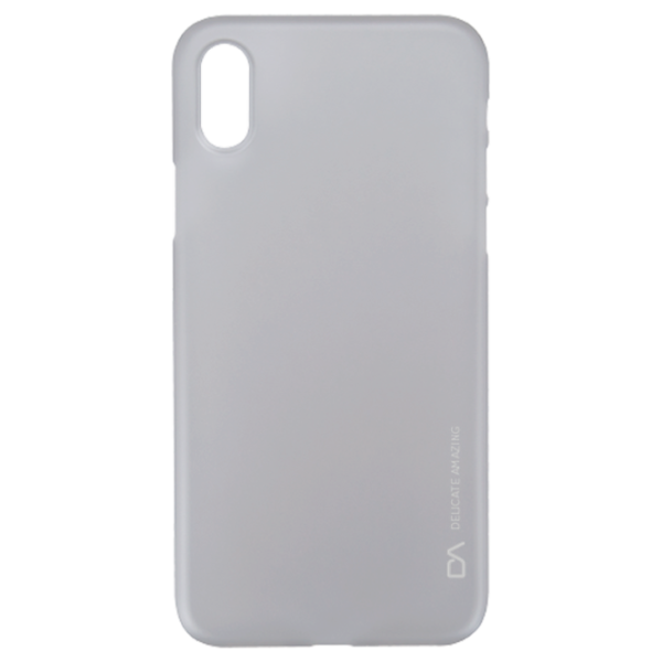 Husă pentru smartphone Apple iPhone X DA/ Back/ PP/ Gray photo 1 Husă pentru smartphone Apple iPhone X DA/ Back/ PP/ Gray photo 1