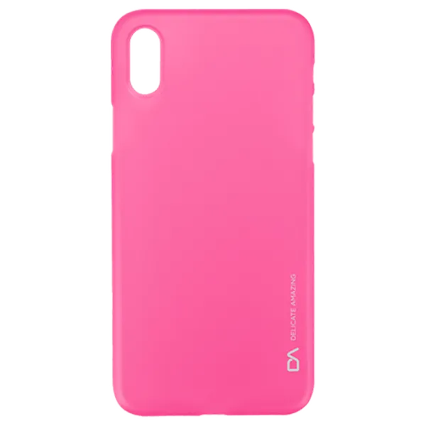 Husă pentru smartphone Apple iPhone X DA/ Back/ PP/ Pink photo 1 Husă pentru smartphone Apple iPhone X DA/ Back/ PP/ Pink photo 1