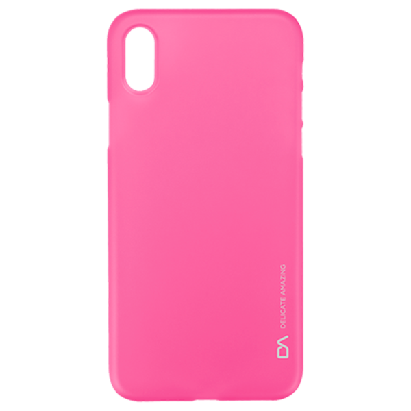 Husă pentru smartphone Apple iPhone X DA/ Back/ PP/ Pink photo 1 Husă pentru smartphone Apple iPhone X DA/ Back/ PP/ Pink photo 1