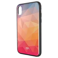 Чехол для смартфона Apple iPhone X DA/ Back/ Glass Shell/ PC/ PU/ TPU/ Разноцветный