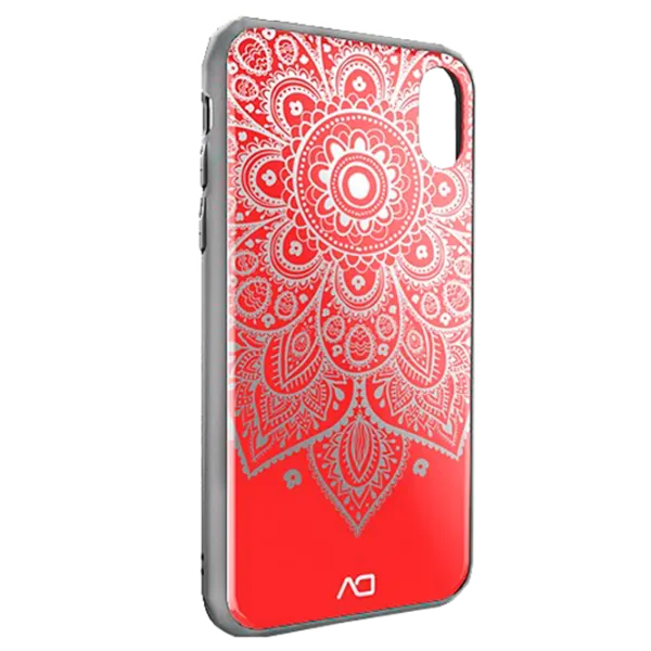 Husă pentru smartphone Apple iPhone X DA/ Back/ Glass Shell/ PC/ PU/ TPU/ Red Silver photo 1 Husă pentru smartphone Apple iPhone X DA/ Back/ Glass Shell/ PC/ PU/ TPU/ Red Silver photo 1
