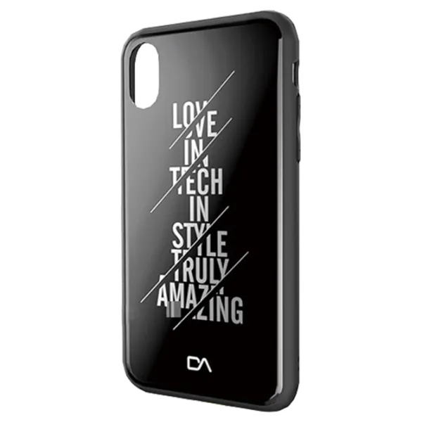 Husă pentru smartphone Apple iPhone X DA/ Back/ Glass Shell/ PC/ PU/ TPU/ White Black photo 1 Husă pentru smartphone Apple iPhone X DA/ Back/ Glass Shell/ PC/ PU/ TPU/ White Black photo 1